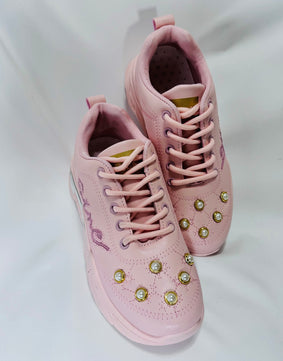 PINK CHUNKY SNEAKERS
