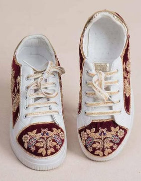 CRIMSON QUEEN SNEAKERS 🤩✨ (MAKE TO ORDER)