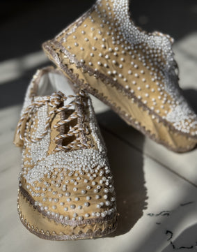 SNOW PEARL BRIDAL CHUNKY SNEAKERS 🤩✨ (MAKE TO ORDER)