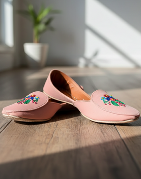 Pink Loafers