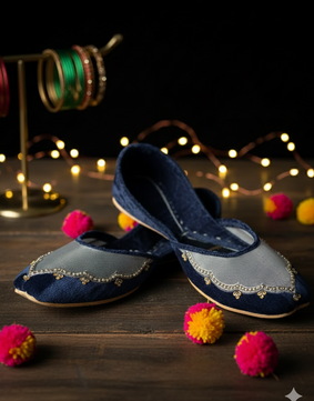 Velvety net blue 2.0