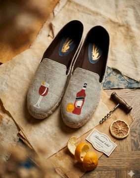 Aperol Espadrille 💥  (MAKE TO ORDER)