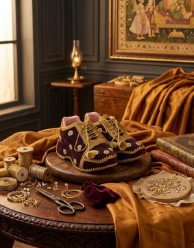 BEGUM BRIDAL CHUNKY SNEAKERS 🤩✨ (MAKE TO ORDER)