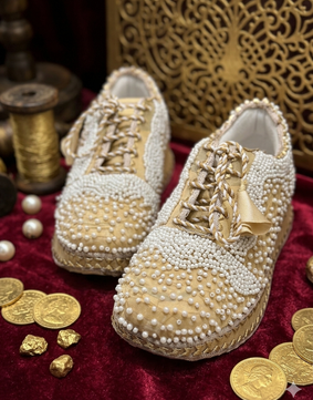 SNOW PEARL BRIDAL CHUNKY SNEAKERS 🤩✨ (MAKE TO ORDER)