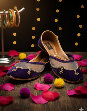 Velvety net purple 2.0