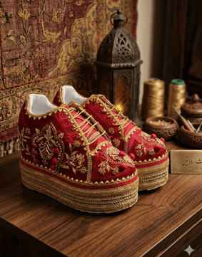 UROOS-E-LAL SNEAKERS 🤩✨ (MAKE TO ORDER)