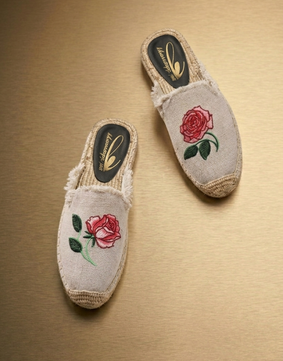 Ivory Rose Espadrille 💥  (MAKE TO ORDER)