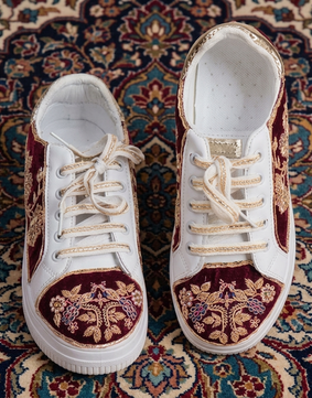 CRIMSON QUEEN SNEAKERS 🤩✨ (MAKE TO ORDER)