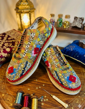 RANGEEN DHAAGY BRIDAL SNEAKERS 🤩✨ (MAKE TO ORDER)