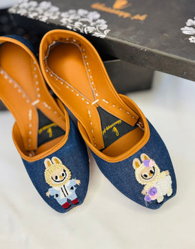 Labubu Blue khussa (Color can be Customize 😍 )