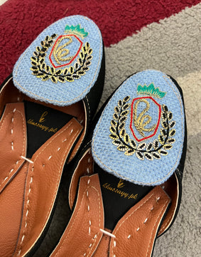 Black blue KP Loafers